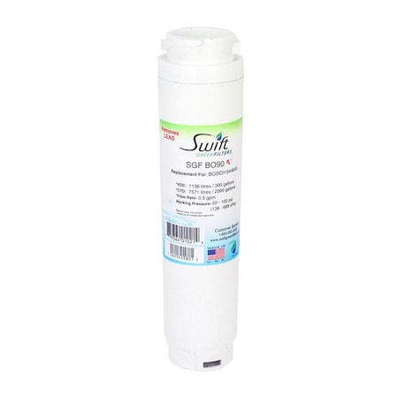 Swift Green Filters SGF-BO90 Rx Pharmaceutical for Bosch 644845, BORPLFTR10, EFF-6025A SGF-BO90 Rx
